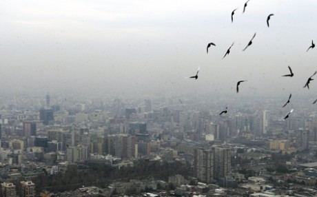 contaminación atmosférica urbana